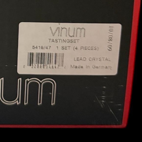 Riedel Vinum 4 Piece Tasting Set 5416/47 - Picture 7 of 7